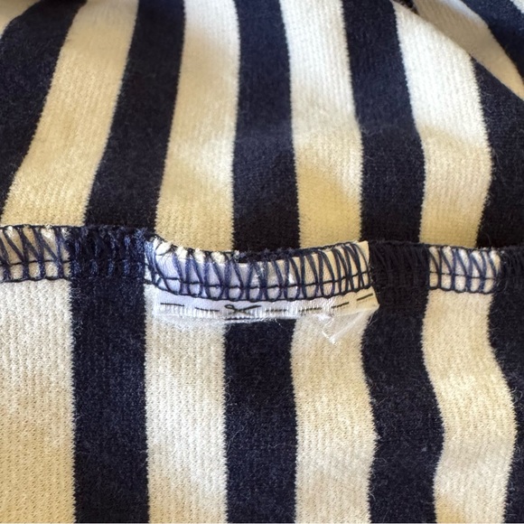 Old Navy Brand Navy and White Striped Midi Skirt - Size Large - Picture 5 of 5